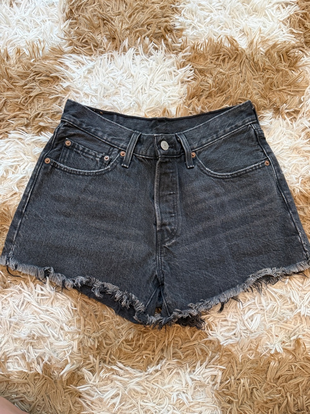 Levi's 501 Cutoff Denim Shorts